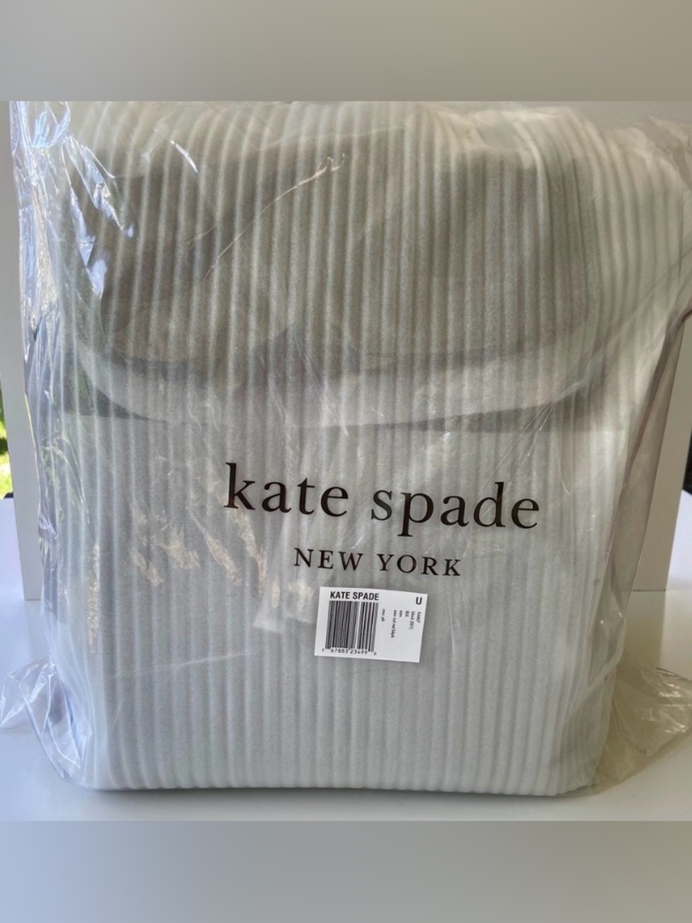 Kate Spade, KSNY Nylon Backpack, Backpack with Adjustable Straps, Black - Picture 6 of 12